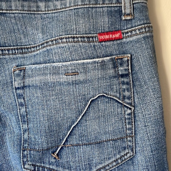 Guess capris y2k vintage size 30 jeans 2023 trend 2000s retro blue - Picture 5 of 5